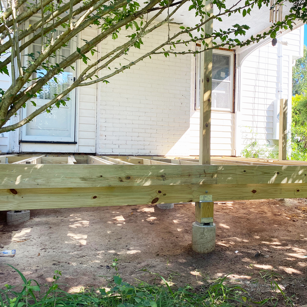 Porch Framing